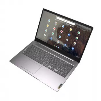Lenovo IdeaPad 3 Chrome 15IJL6 Intel® Celeron® N N4500 Chromebook 39,6 cm (15,6 inch) Full HD 8 GB LPDDR4x-SDRAM 128 GB eMMC Wi-Fi 6 (802.11ax) ChromeOS Γερμανικά γκρι