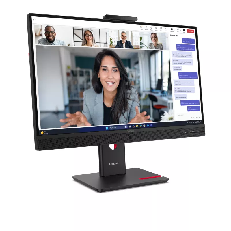 Οθόνη Lenovo ThinkVision T24-4v, 60,5 cm (23,8 inch), 1920 x 1080 Pixel, Full HD, LED, 6 ms, μαύρο