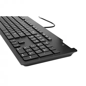 HP Business λεπτό v2 Πληκτρολόγιο Smartcard, Πλήρους μεγέθους (100%), Ενσύρματο, USB, Μαύρο