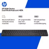 HP 495K Multi-Device Dual-Mode Πληκτρολόγιο, Full-Size (100%), ασύρματο, USB + Bluetooth, μαύρο