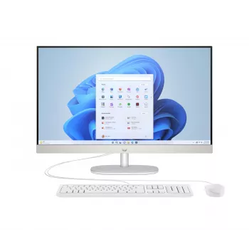 HP All-in-One 27-cr0048na Intel® Core™ i7 i7-1355U 68,6 cm (27 inch) 1920 x 1080 Pixel All-in-One-PC 8 GB DDR4-SDRAM 1 TB SSD Windows 11 Home Wi-Fi 6 (802.11ax) λευκό (ανακατασκευασμένο)