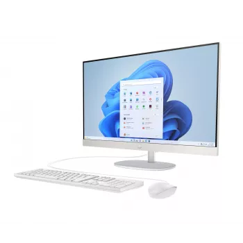 HP All-in-One 27-cr0048na Intel® Core™ i7 i7-1355U 68,6 cm (27 inch) 1920 x 1080 Pixel All-in-One-PC 8 GB DDR4-SDRAM 1 TB SSD Windows 11 Home Wi-Fi 6 (802.11ax) λευκό (ανακατασκευασμένο)