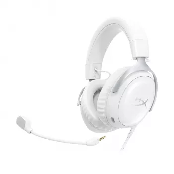 HyperX Cloud III - Gaming Headset (λευκό), λευκό, Κίνα, Ταϊλάνδη, Circumaural, Κλειστού τύπου, 155 mm, 86,7 mm