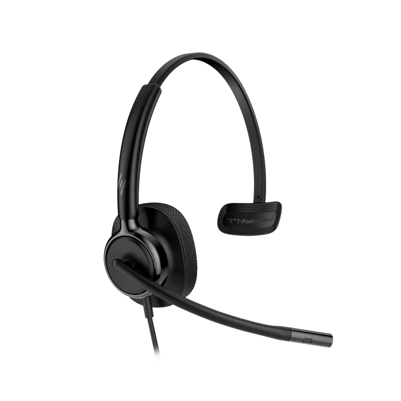 HP Poly Mission 415 Μονοφωνικό Ενσύρματο USB Headset (Bulk), 99 g, μαύρο