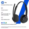 Ενσύρματο Στερεοφωνικό Headset HP POLY Mission 425 Classic, σύνδεση USB, 126 g
