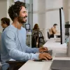 Ενσύρματο Στερεοφωνικό Headset HP POLY Mission 425 Classic, σύνδεση USB, 126 g