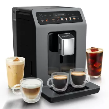 Μηχανή espresso Krups Evidence Hot & Cold EA898GF0 – αυτόματη, δοχείο νερού 2,5 L, ενσωματωμένος μύλος, 2 έξοδοι