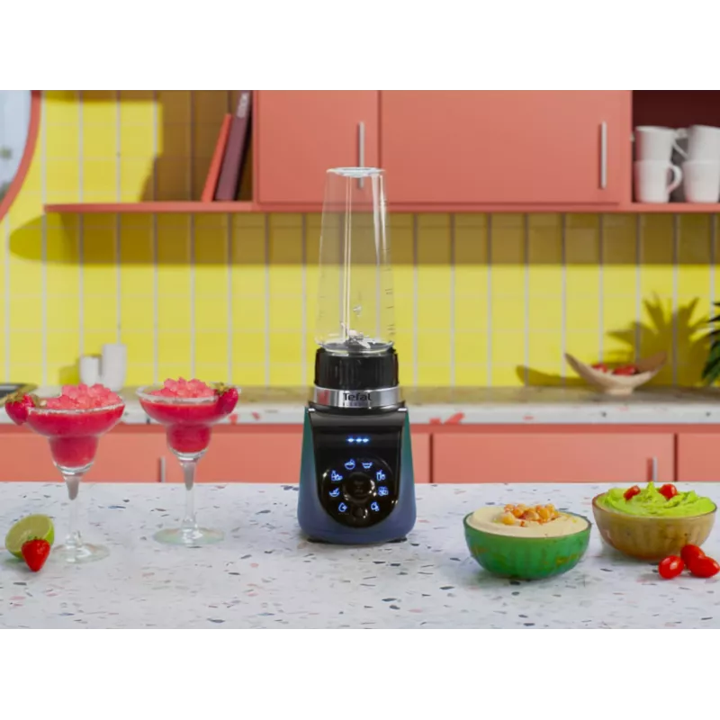 Tefal Blend Up BL19H4F0 Μίξερ 0,85 L Μπλέντερ 1000 W Μπλε, Διαφανές