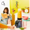 Tefal Blend Up BL19H4F0 Μίξερ 0,85 L Μπλέντερ 1000 W Μπλε, Διαφανές