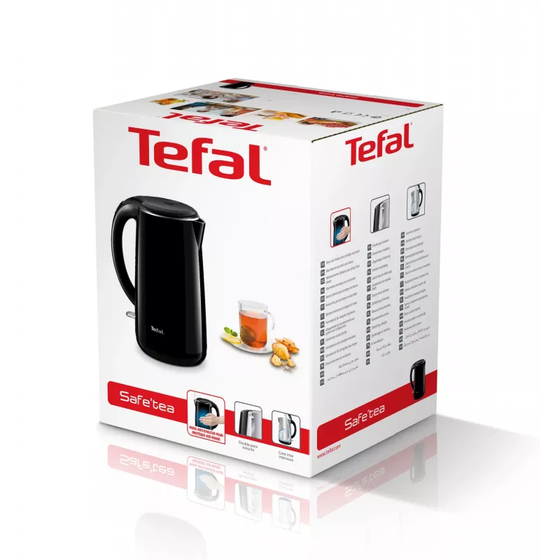 Tefal Safe'Tea KO2608 βραστήρας 1,7 L 1800 W μαύρο