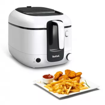 Φριτέζα Tefal Super Uno FR3101 – μονή, 1800 W, χωρητικότητα τηγανίσματος 1,5 kg, 2,2 l λαδιού, μαύρο/λευκό