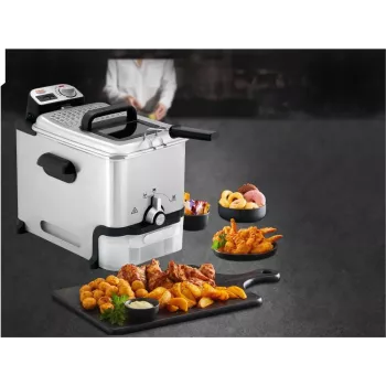 Tefal FR8041 φριτέζα μονή 3,5 L επιτραπέζια 2300 W φριτέζα ασημί