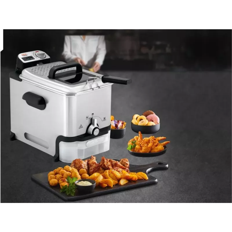 Tefal FR8041 φριτέζα μονή 3,5 L επιτραπέζια 2300 W φριτέζα ασημί