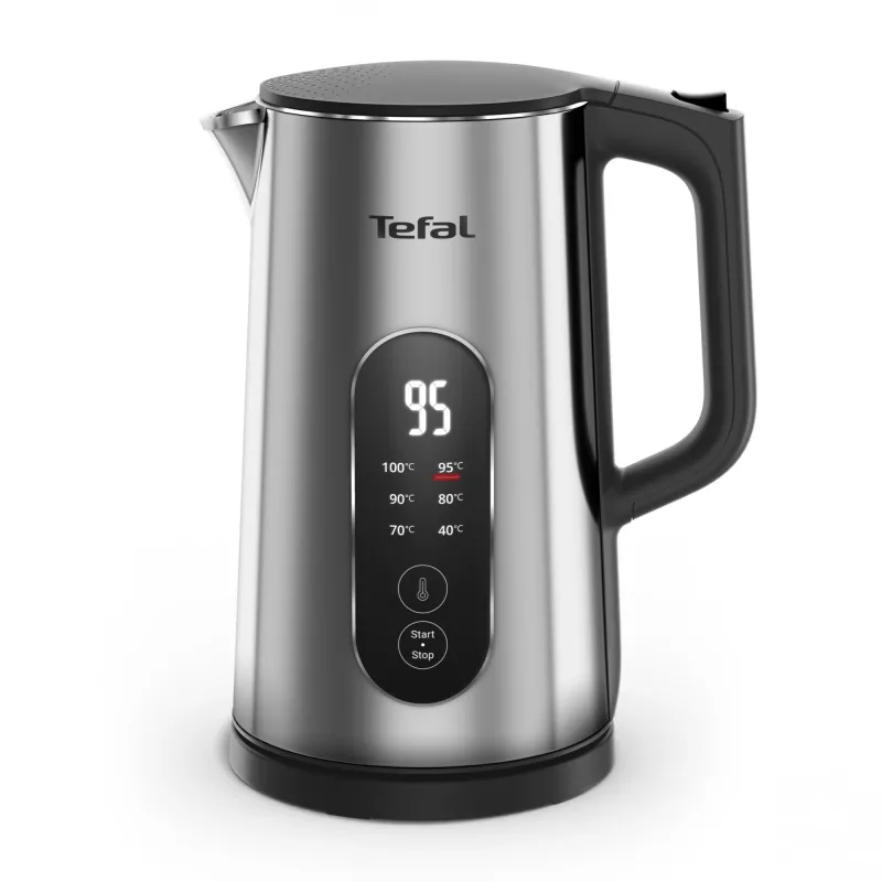 Tefal Selection KI871DE0 βραστήρας 1,7 l 1500 W μαύρο, ανοξείδωτο ατσάλι