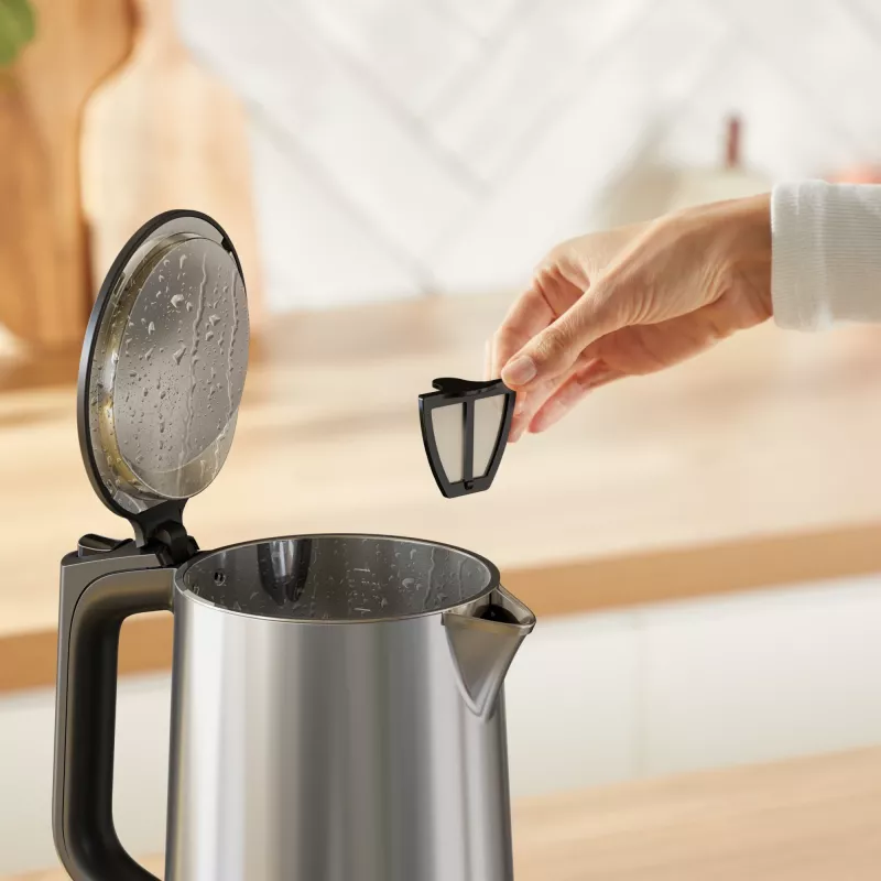 Tefal Selection KI871DE0 βραστήρας 1,7 l 1500 W μαύρο, ανοξείδωτο ατσάλι