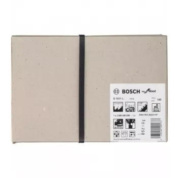 Bosch 2608650698 λεπίδα σέγας χάλυβας άνθρακα (HCS) 100 τεμ.