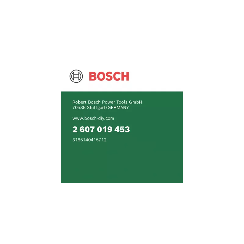 Bosch 2 607 019 453 μύτη κατσαβιδιού