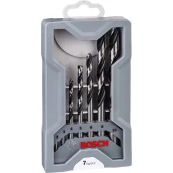 Σετ στριφτών τρυπανιών Bosch HSS PointTeQ 7 τεμ.