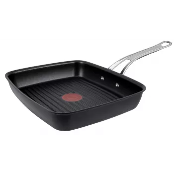 Tefal Jamie Oliver E24541 τετράγωνη φόρμα ψησίματος 2,5 L μαύρη — διάμετρος βάσης 17,5 cm, μέγεθος 290×458 mm