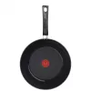 Tefal Change μαύρο C4761925 τηγάνι wok/τηγάνι σοτέ στρογγυλό