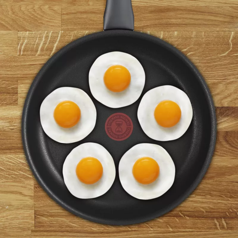 Tefal Change μαύρο C4760625 τηγάνι γενικής χρήσης στρογγυλό