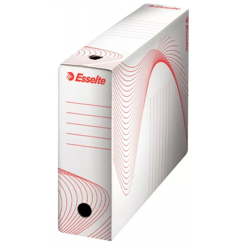 Esselte 128001 κουτί αρχειοθέτησης χαρτόνι κόκκινο, λευκό