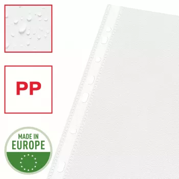 Esselte διαφανείς θήκες A4 – Economy –, 210 x 297 mm (A4), διαφανές, πολυπροπυλένιο (PP), κατακόρυφος προσανατολισμός, άνοιγμα πάνω, 230 mm