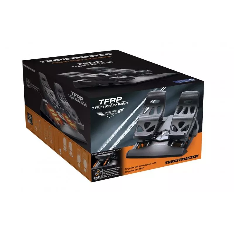Thrustmaster T.Flight Rudder Pedals, μαύρα, USB, PC, PlayStation 4, Xbox
