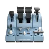 Thrustmaster TCA Quadrant Add-On Airbus Edition, μαύρο, μπλε, προσομοιωτής πτήσης, PC
