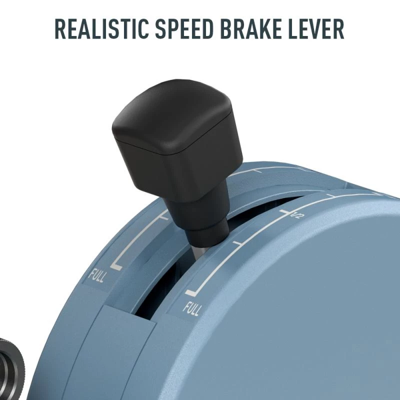 Thrustmaster TCA Quadrant Add-On Airbus Edition, μαύρο, μπλε, προσομοιωτής πτήσης, PC