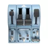 Thrustmaster TCA Quadrant Add-On Airbus Edition, μαύρο, μπλε, προσομοιωτής πτήσης, PC