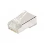 Hypertec 920850-HY Σύνδεσμος καλωδίων RJ45, μεταλλικός, διαφανής