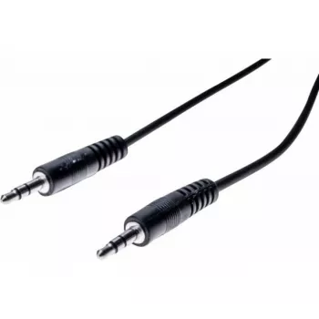 Hypertec 108566-HY Καλώδιο ήχου, 1 m, 3,5 mm, μαύρο