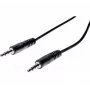 Hypertec 108566-HY Καλώδιο ήχου, 1 m, 3,5 mm, μαύρο
