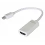 Hypertec 127379-HY Προσαρμογέας καλωδίου βίντεο, 0,13 m, Mini DisplayPort, HDMI, λευκός