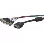 Hypertec 129151-HY Καλώδιο προσαρμογέα βίντεο 1,8 m VGA (D-Sub) 5 x BNC μαύρο, μπλε, πράσινο, κόκκινο, λευκό