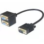 Hypertec 137036-HY Καλώδιο VGA 0,3 m VGA (D-Sub) 2 x VGA (D-Sub) μαύρο