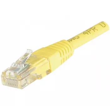 Hypertec 245710-HY Καλώδιο δικτύου κίτρινο 1 m Cat6 U/UTP (UTP)