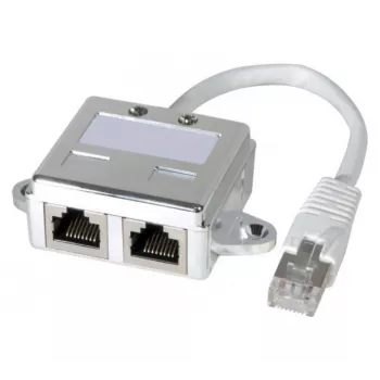 Διαχωριστής δικτύου Hypertec 252471-HY Cat5e ανοξείδωτο ατσάλι αρσενικό/θηλυκό