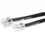 Τηλεφωνικό καλώδιο Hypertec 288100-HY 2 m μαύρο RJ-11