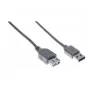 Hypertec 532411-HY Καλώδιο επέκτασης USB 2.0, 0,6 m, γκρι