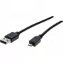 Hypertec 532452-HY Καλώδιο USB USB 2.0 0,5 m USB A Micro-USB B μαύρο