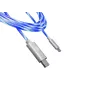 Oniverse Καλώδιο φόρτισης Micro-USB με LED – 2 μέτρα – Λευκό (Multiplattform)