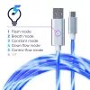 Oniverse Καλώδιο φόρτισης Micro-USB με LED – 2 μέτρα – Λευκό (Multiplattform)