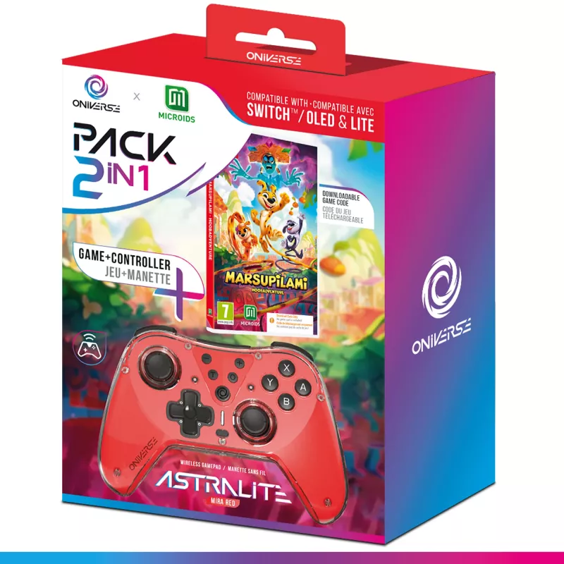 Oniverse Bundle Code in Box Marsupilami + Χειριστήριο (Switch - PC - Mobile)