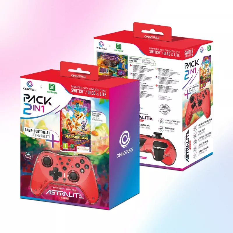 Oniverse Bundle Code in Box Marsupilami + Χειριστήριο (Switch - PC - Mobile)