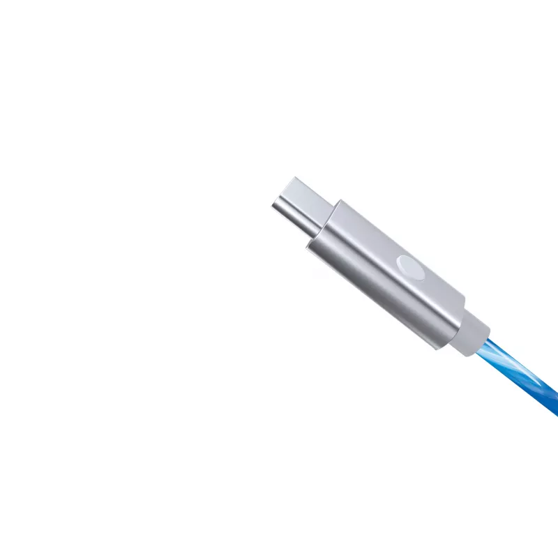Oniverse Καλώδιο γρήγορης φόρτισης USB-C σε USB-C – 2 μέτρα – LED (Multiplattform)