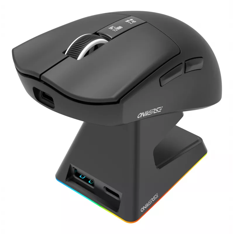 Oniverse - Ασύρματο Gaming Ποντίκι Vanguard + Dock - Nocta Μαύρο (PC)