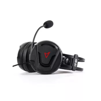 Steelplay Ενσύρματο 3D Headset - Hp51 - Μαύρο (Multi), Ενσύρματο, Gaming, 20 - 20000 Hz, 329 g, Headset, Μαύρο, Κόκκινο