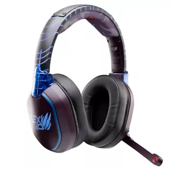 Lexip Madara „Destruction“ Naruto Shippuden Headset – Bluetooth, με αφαιρούμενο μικρόφωνο – ασύρματο σε PC, Nintendo Switch, Android, iOS και Tablet – ενσύρματο σε PS4, PS5 και Xbox
